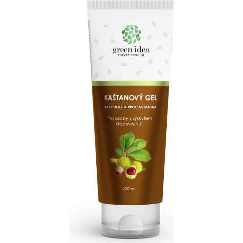 GREEN IDEA Kaštanový gel 200 ml